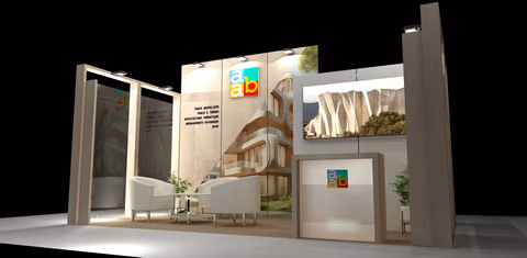 Vista del stand AAB - 2