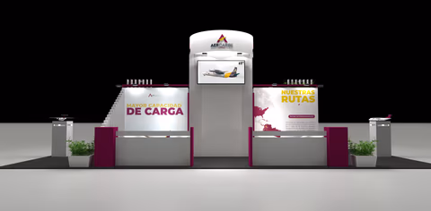 Vista del stand AERCARIBE - 5