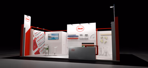 Vista del stand AISCAN - 2