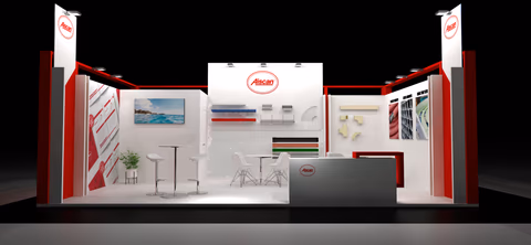 Vista del stand AISCAN - 3