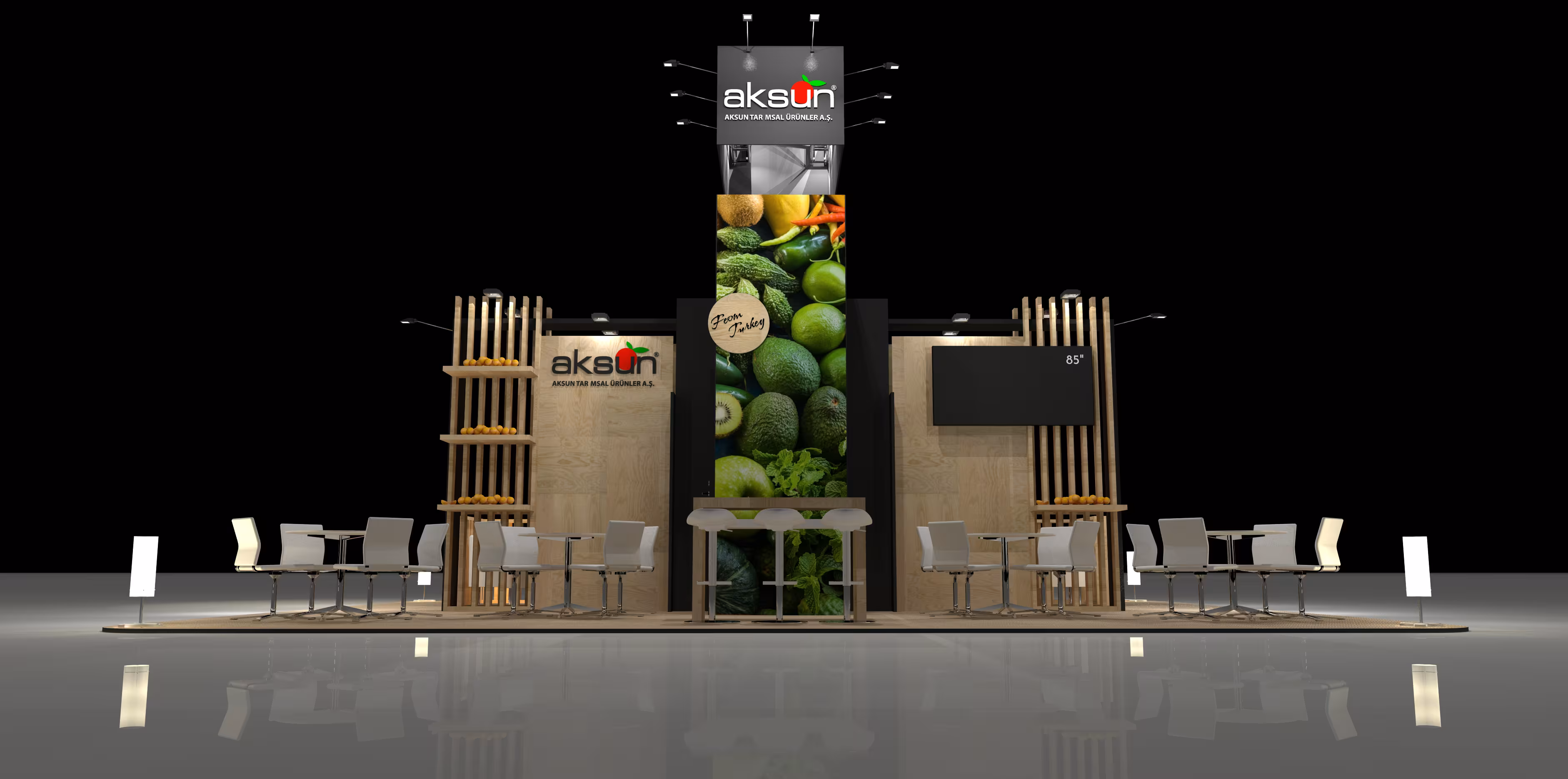 Stand de diseño a medida para Client en Berlin