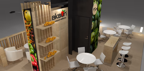 Vista del stand AKSUN - 11