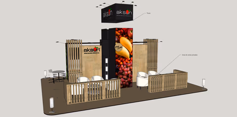 Vista del stand AKSUN - 13