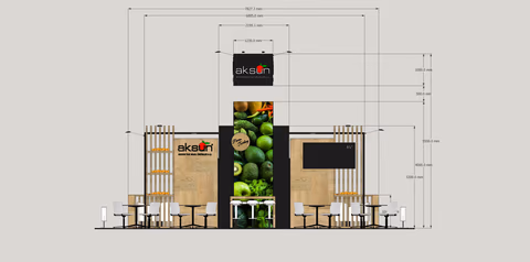 Vista del stand AKSUN - 14
