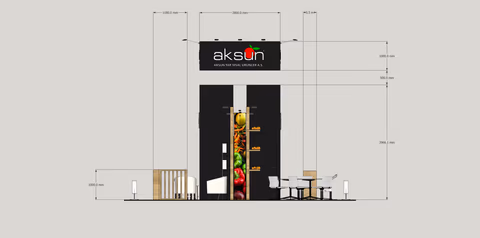 Vista del stand AKSUN - 15