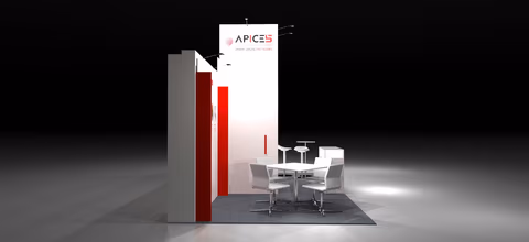 Vista del stand APICES - 3