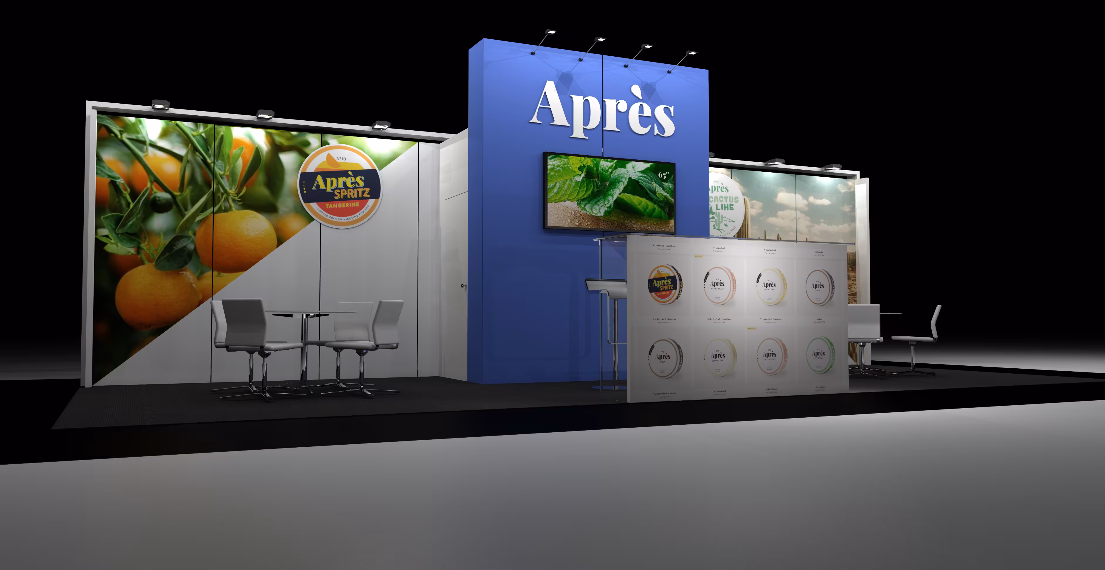 Stand de diseño a medida para Client en Barcelona