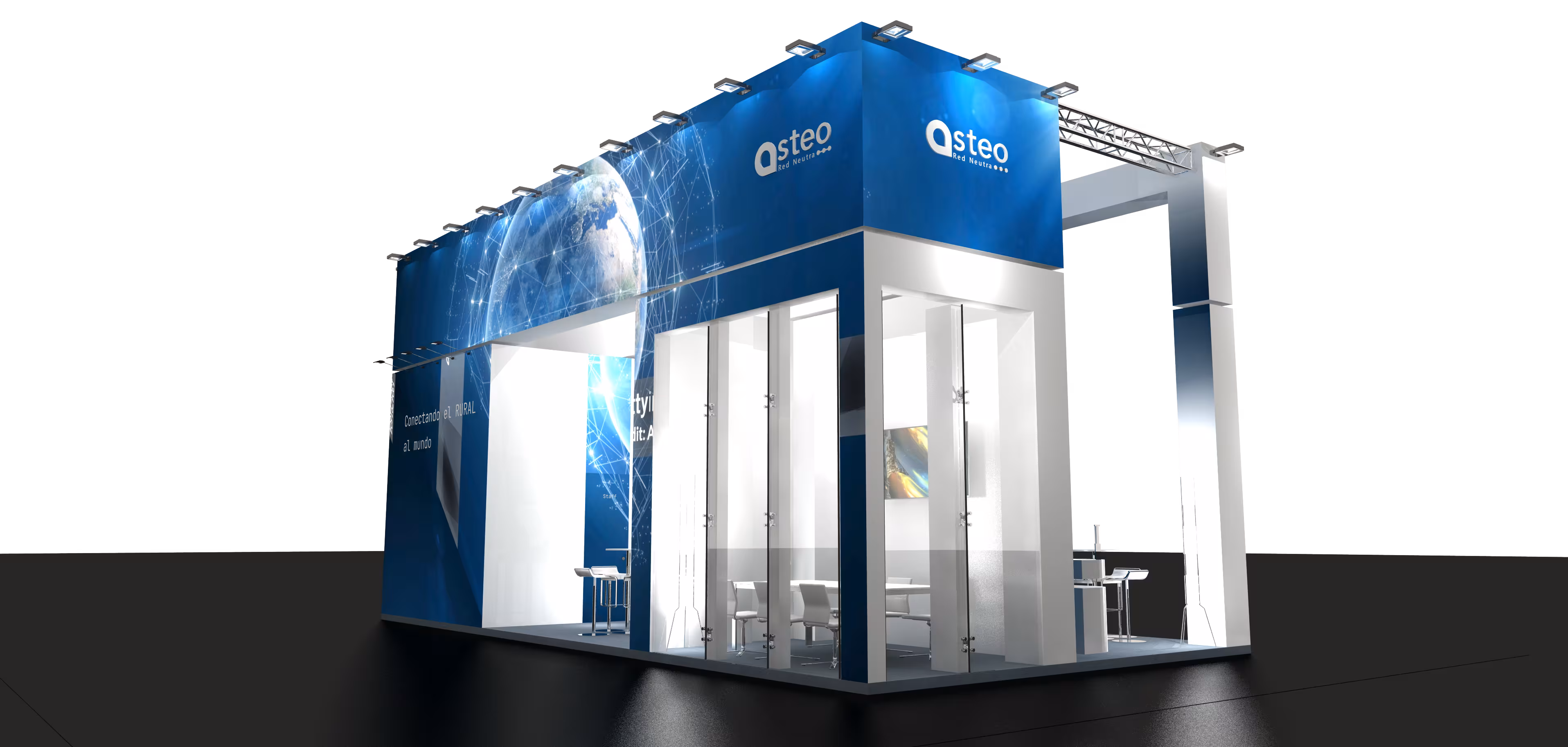 Stand de diseño a medida para Client en Barcelona