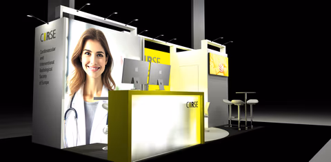 Vista del stand CIRSE - 2