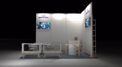 Vista del stand DRACFORT - 6