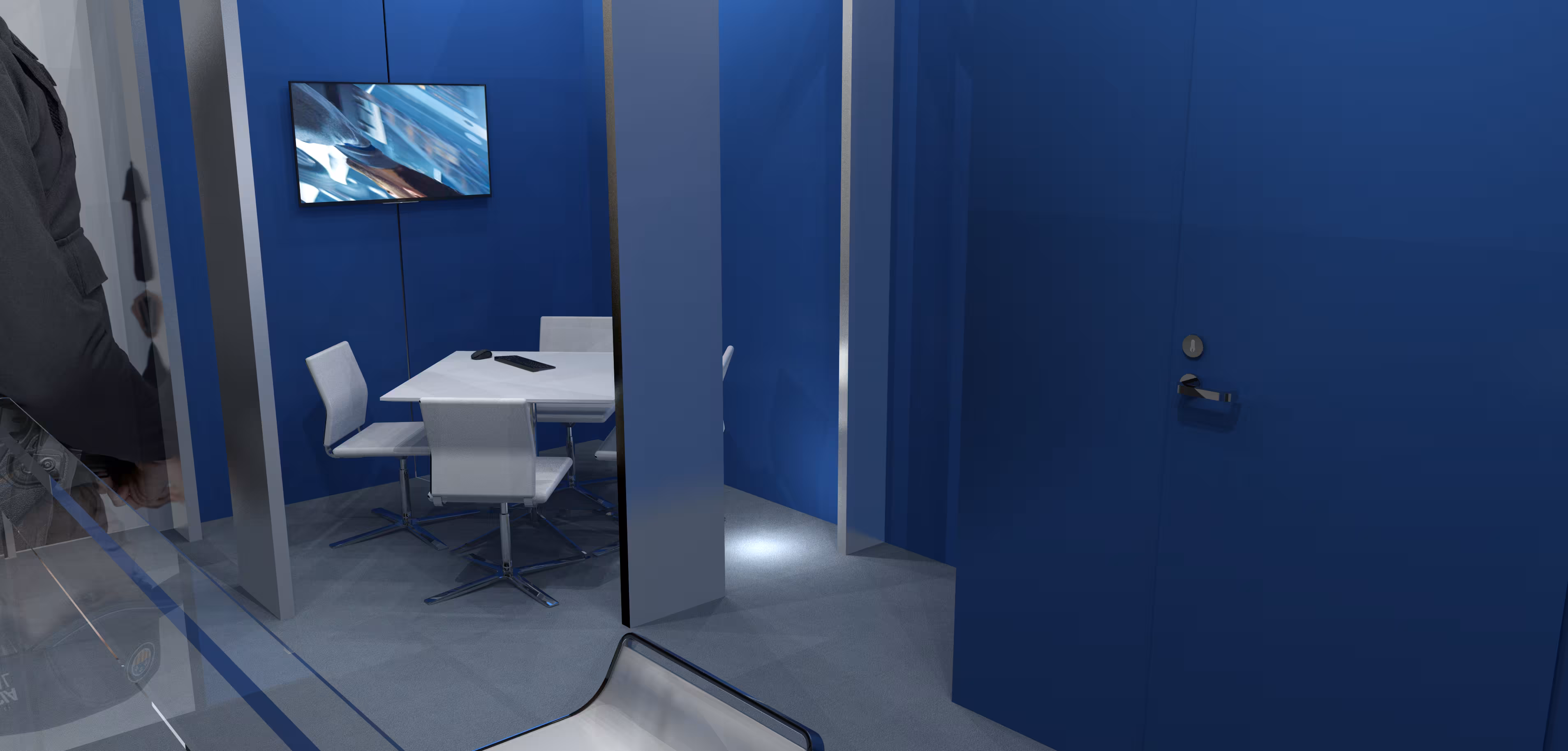 Stand de diseño a medida para Client en Frankfurt