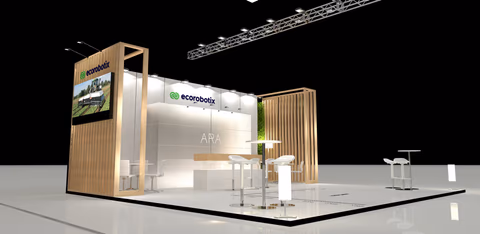 Vista del stand ECOROBOTIX - 8