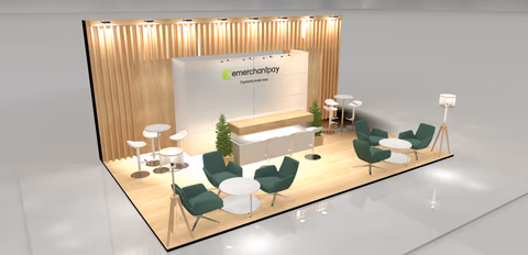 Vista del stand EMERCHANTPAY - 6