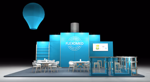Vista del stand FLEXOMED - 2