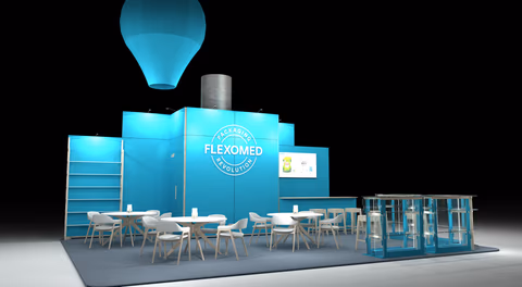 Vista del stand FLEXOMED - 6