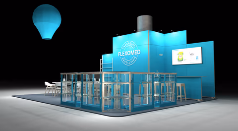 Vista del stand FLEXOMED - 9