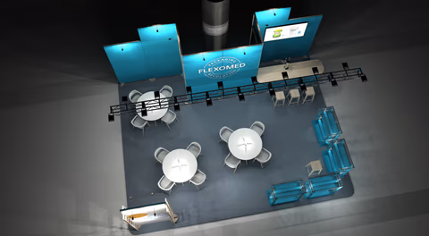Vista del stand FLEXOMED - 12