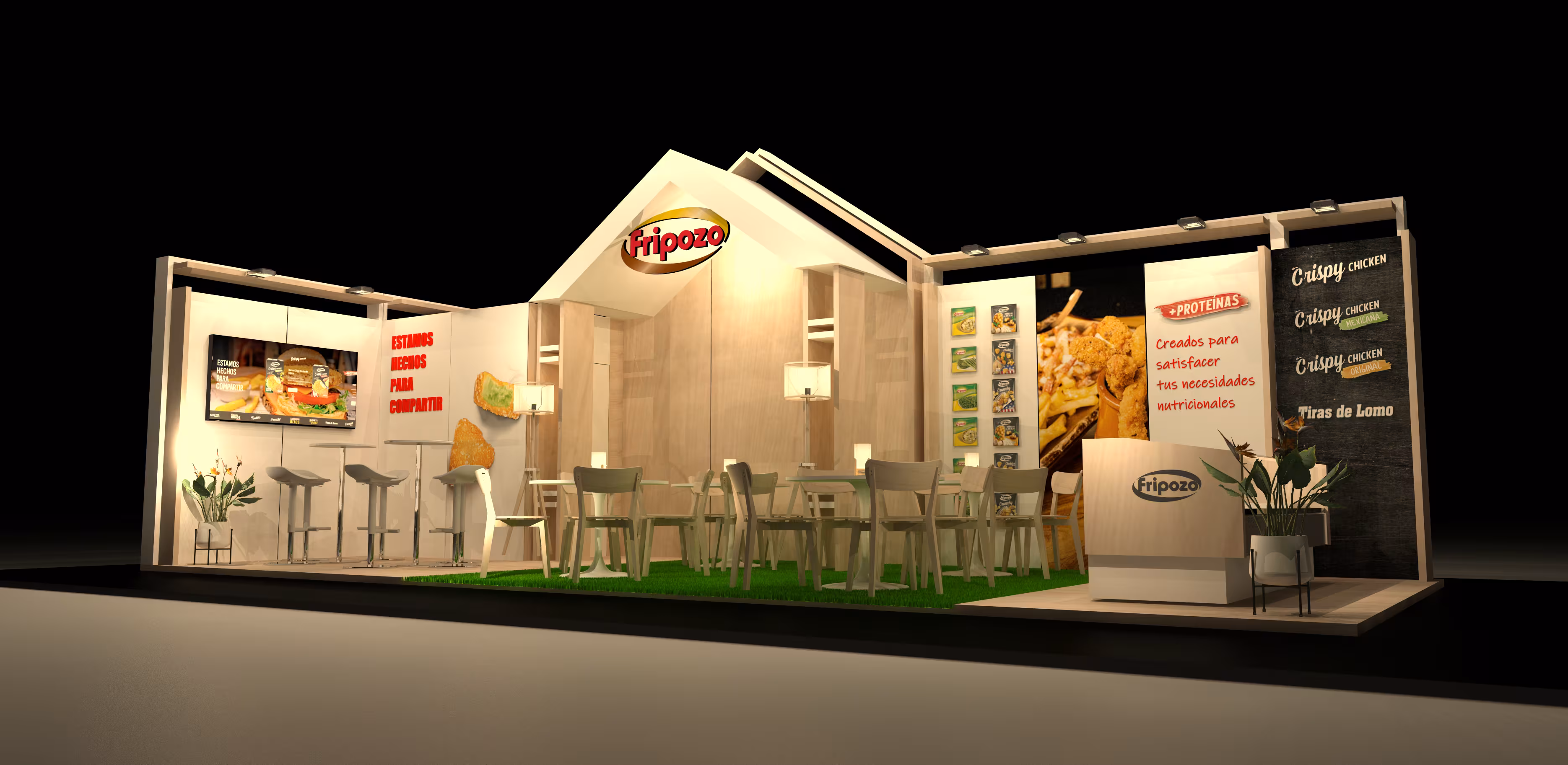 Stand de diseño a medida para Client en Lisbon