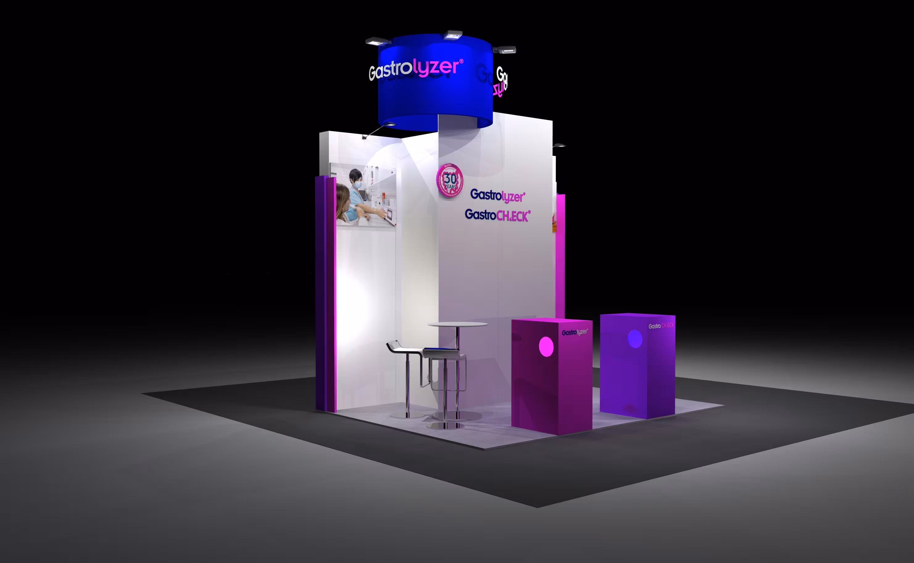 Stand de diseño a medida para Client en London