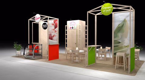 Vista del stand GELATIDINO - 4