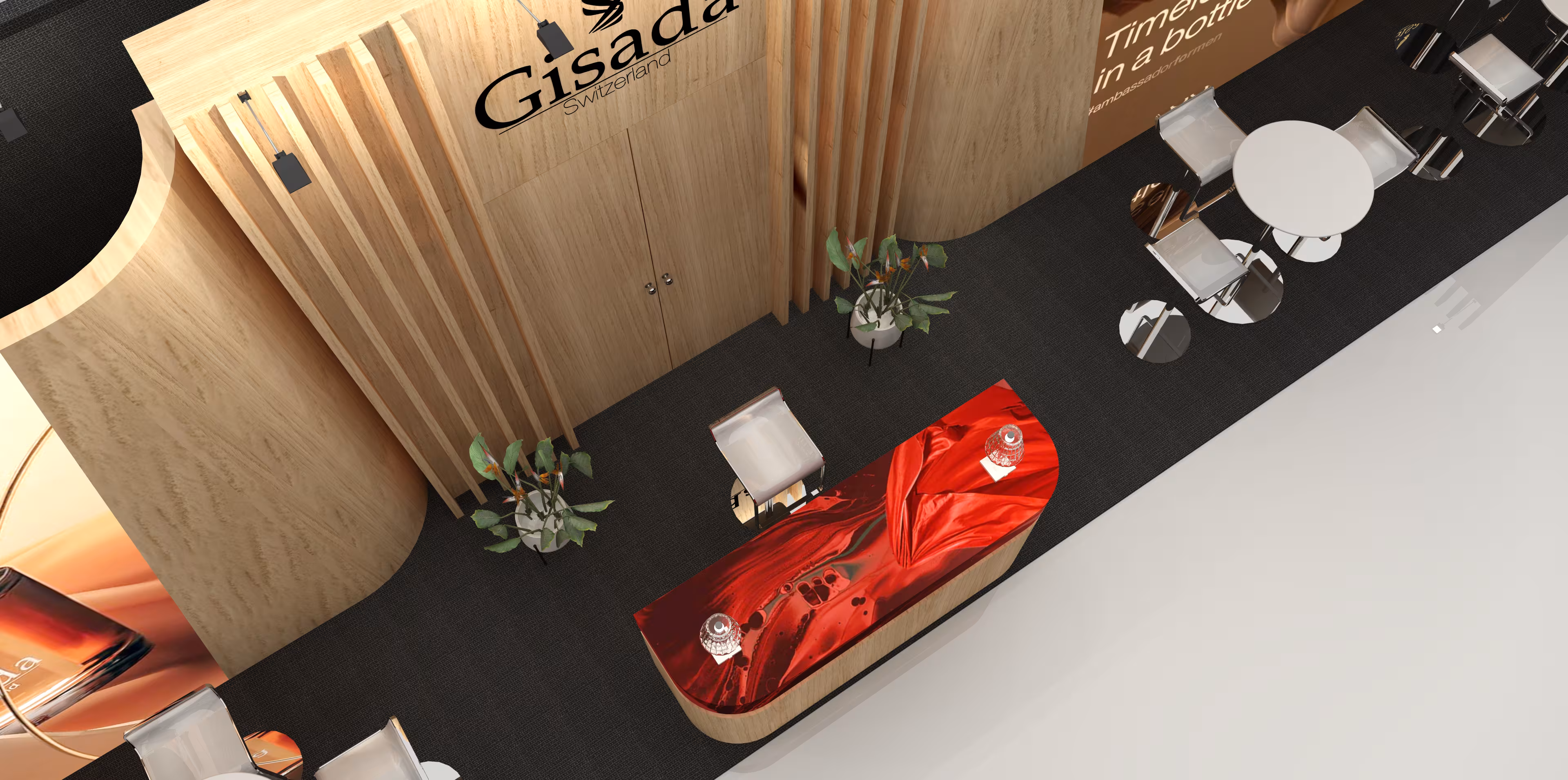 Stand de diseño a medida para Client en Lisbon