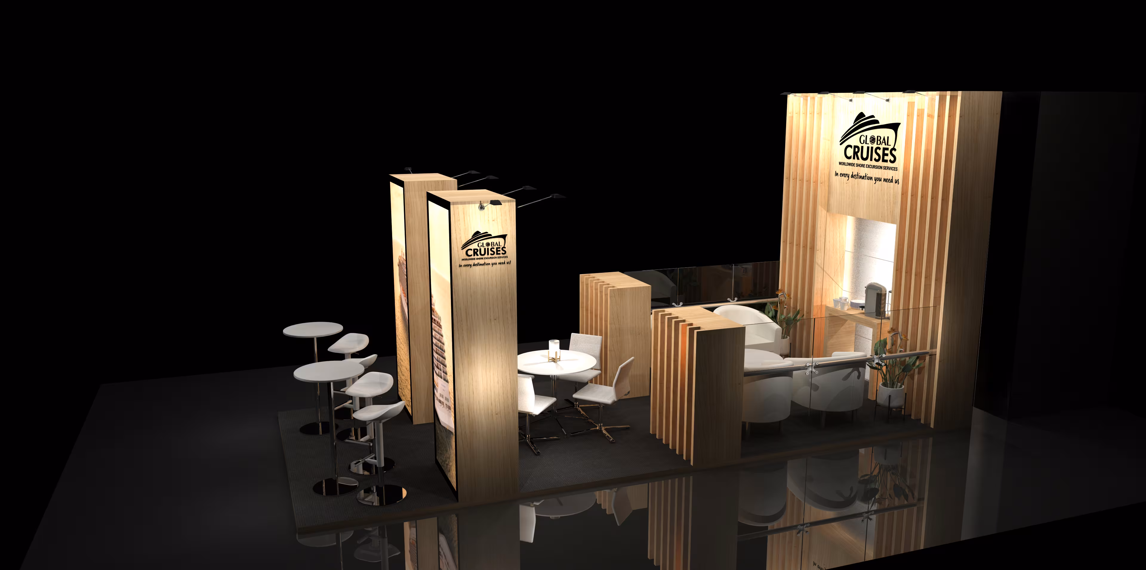 Stand de diseño a medida para Client en Madrid
