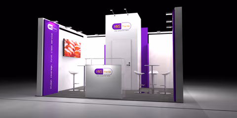Vista del stand HNS - 2