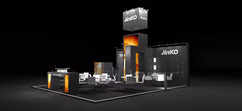 Vista del stand JINKO - 3