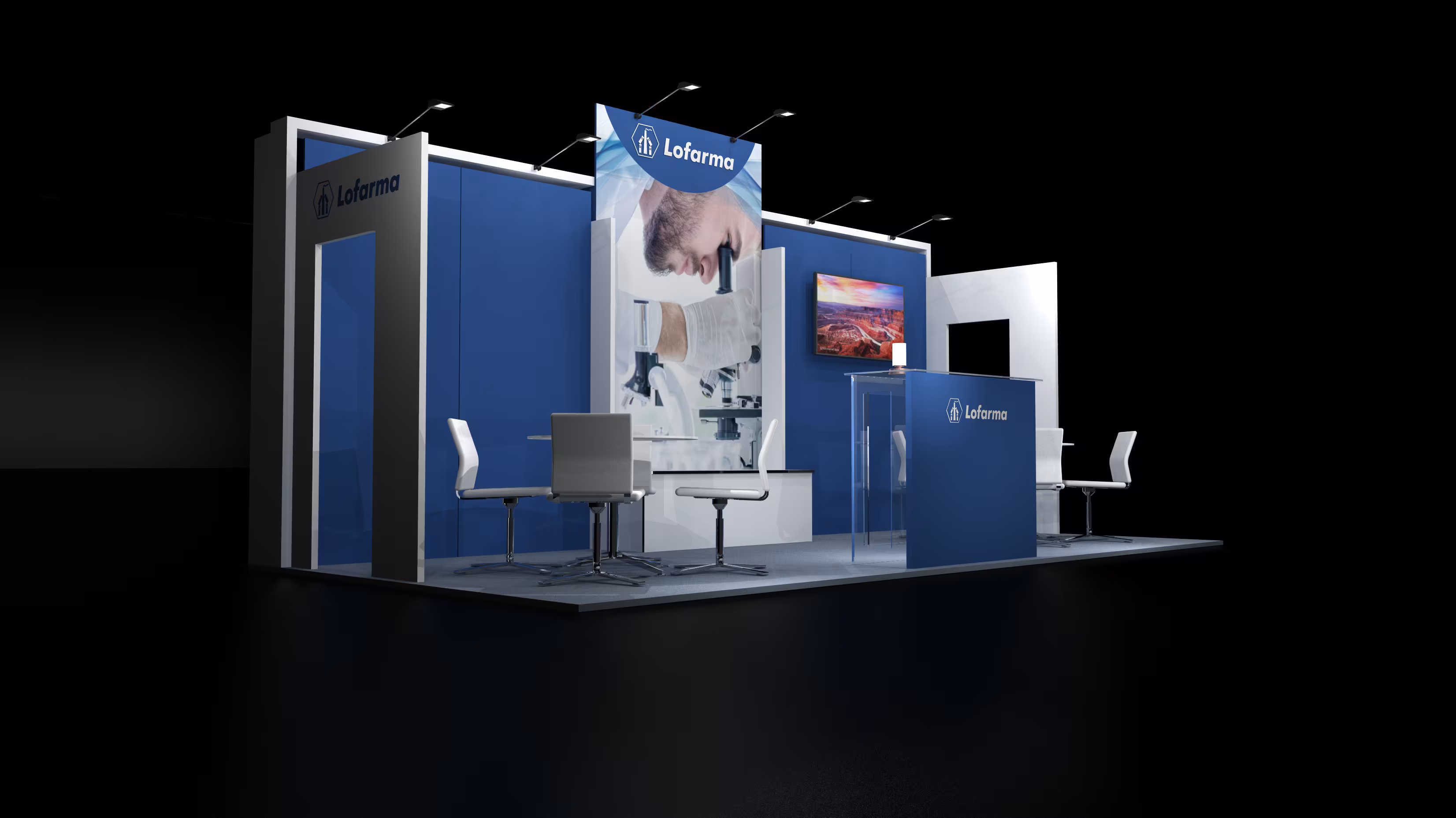 Stand de diseño a medida para Client en Barcelona