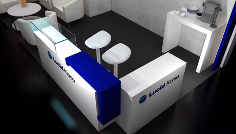 Vista del stand LUCID - 2