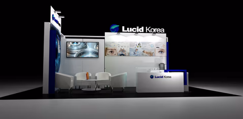 Vista del stand LUCID - 3