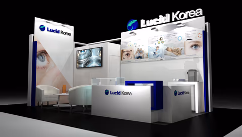 Vista del stand LUCID - 9