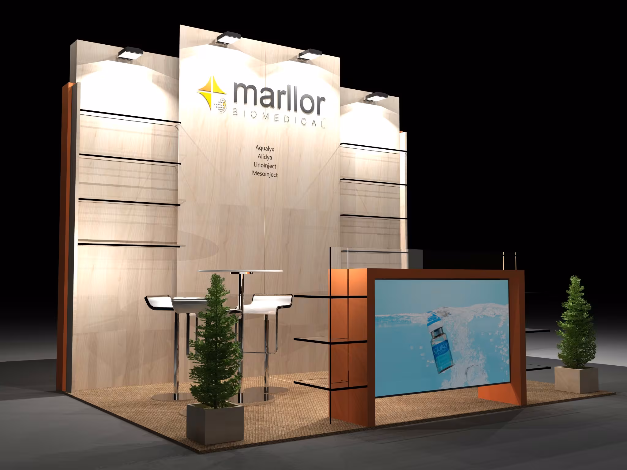 Stand de diseño a medida para Client en Madrid