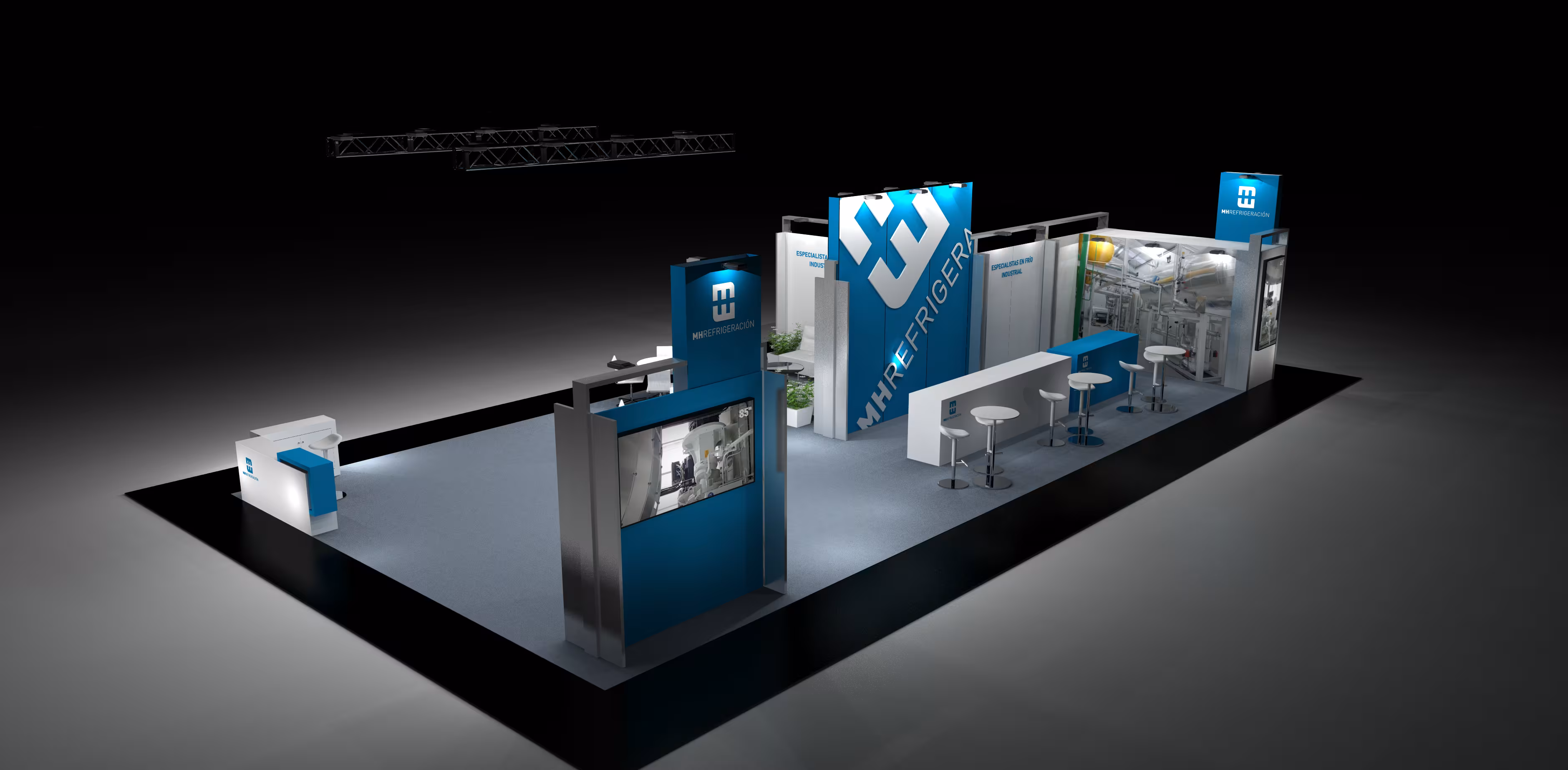 Stand de diseño a medida para Client en London