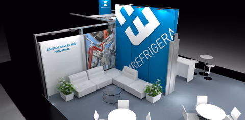 Vista del stand MH - 5
