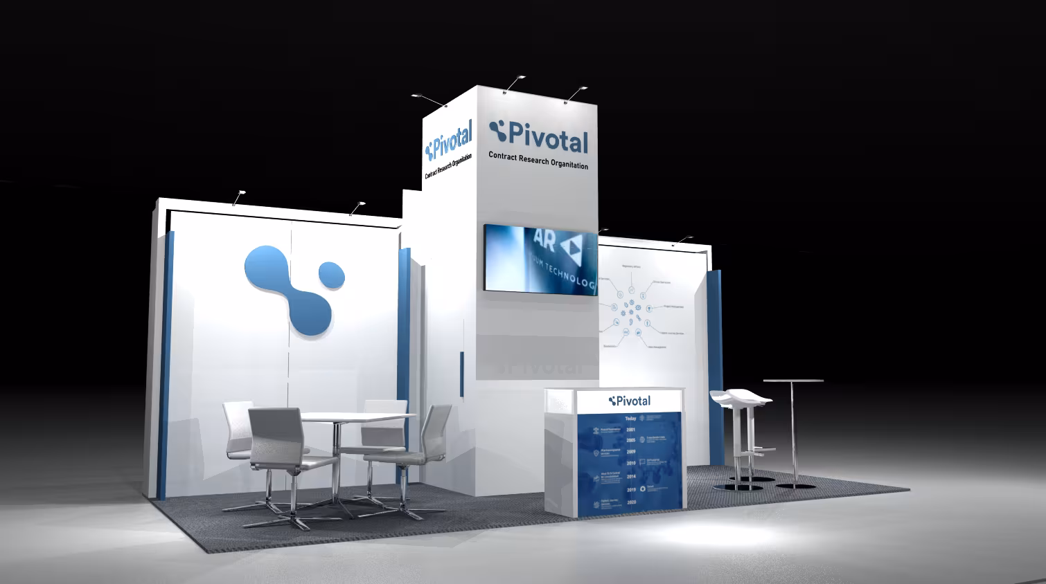 Stand de diseño a medida para Client en Barcelona