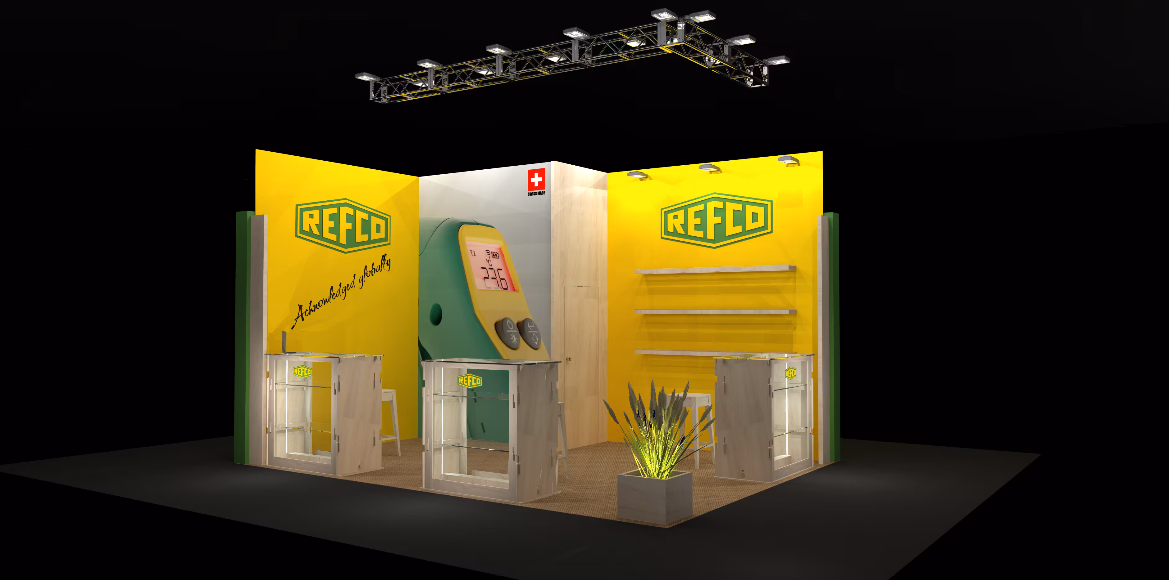 Stand de diseño a medida para Client en Berlin