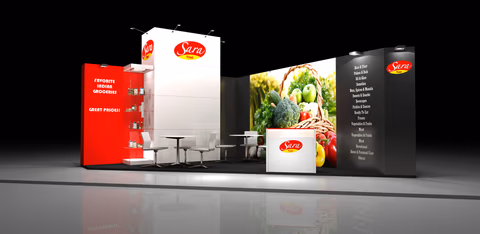 Vista del stand SARAFOOD - 2