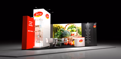 Vista del stand SARAFOOD - 4