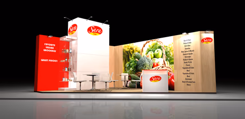 Vista del stand SARAFOOD - 5