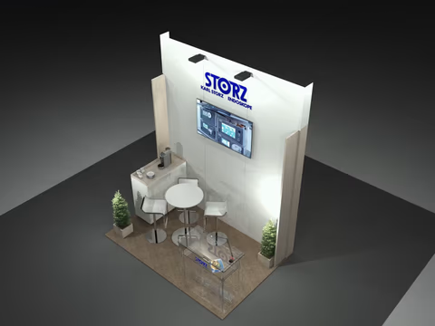 Vista del stand STORZ - 3