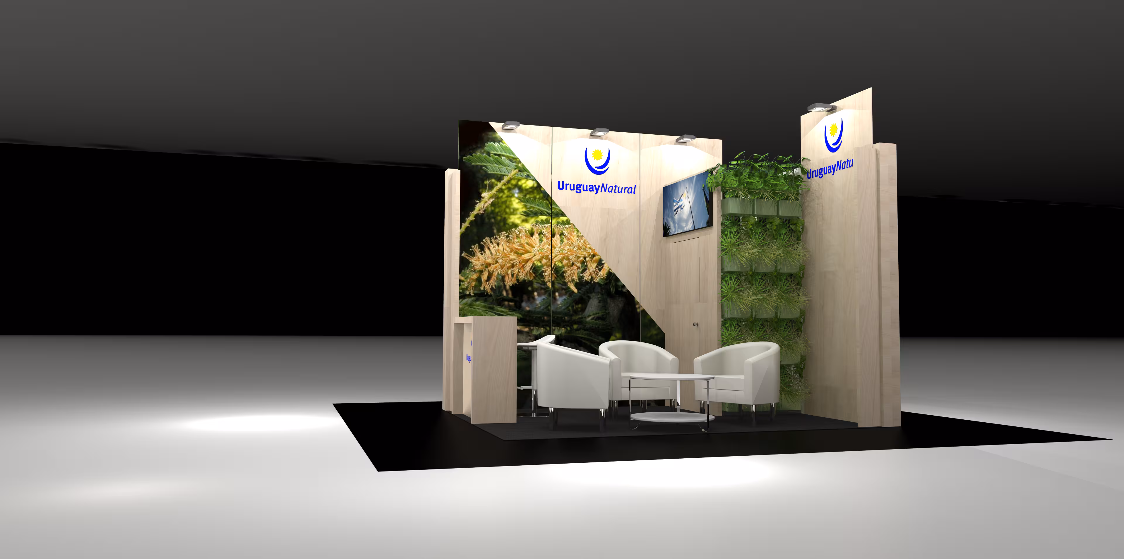 Stand de diseño a medida para Client en Berlin